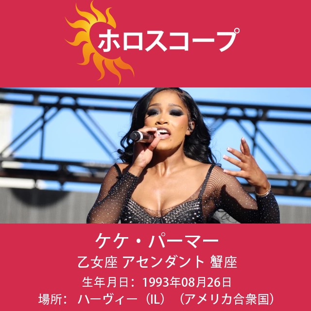 Keke Palmerの乙女座の占星術インサイト