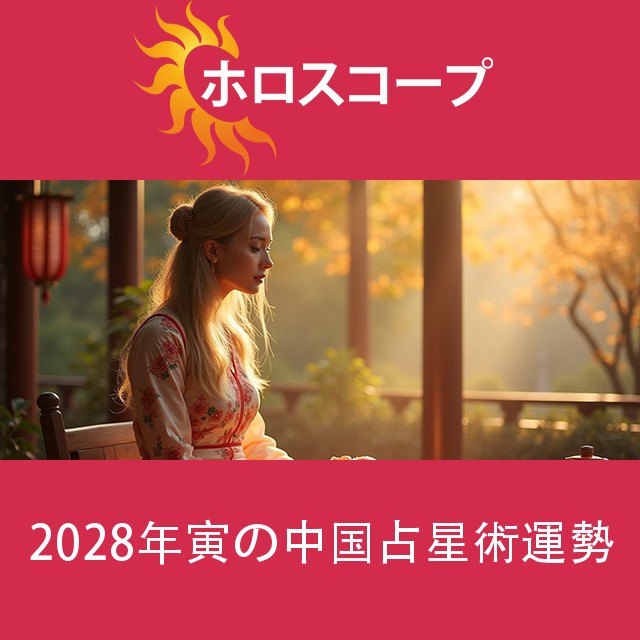 2028年寅の中国占星術運勢