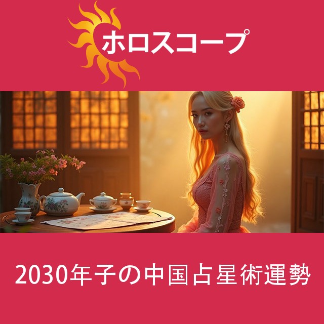 2030年子の中国占星術運勢