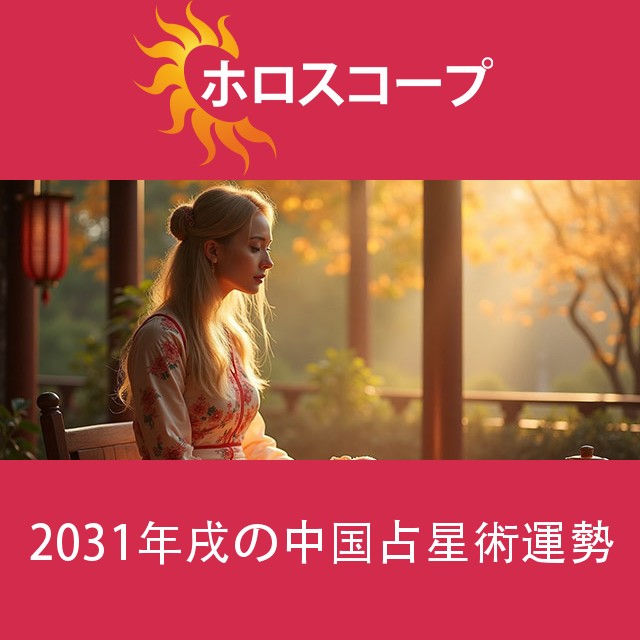 2031年戌の中国占星術運勢