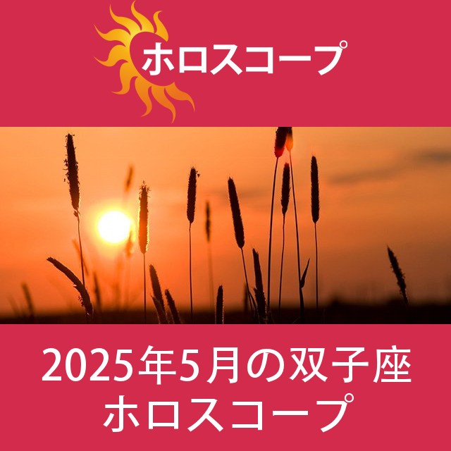 双子座2025年5月の星座運勢