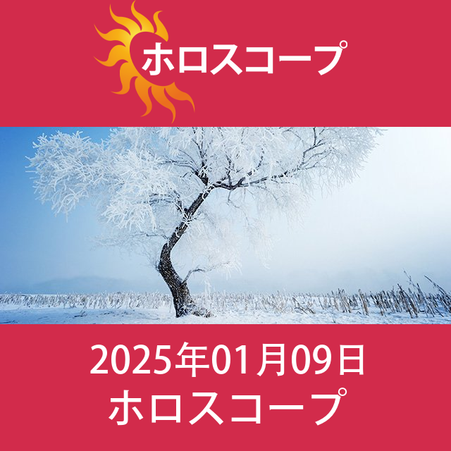 2025年1月9日 の日々の星座運勢の予測
