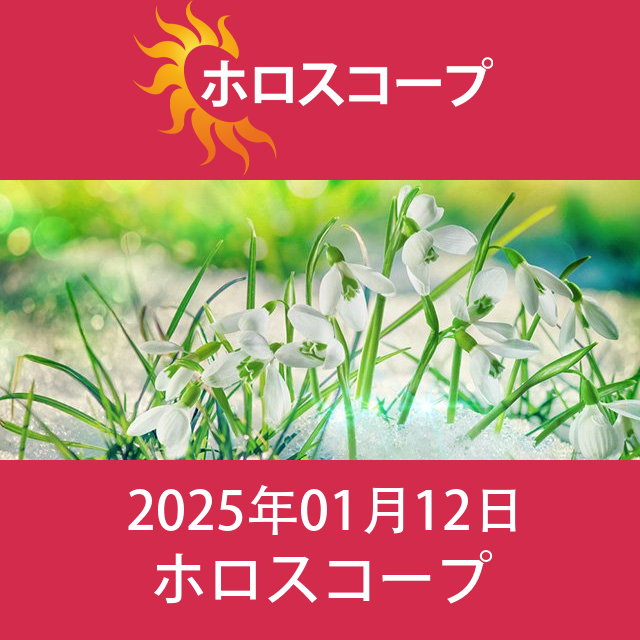 2025年1月12日 の日々の星座運勢の予測